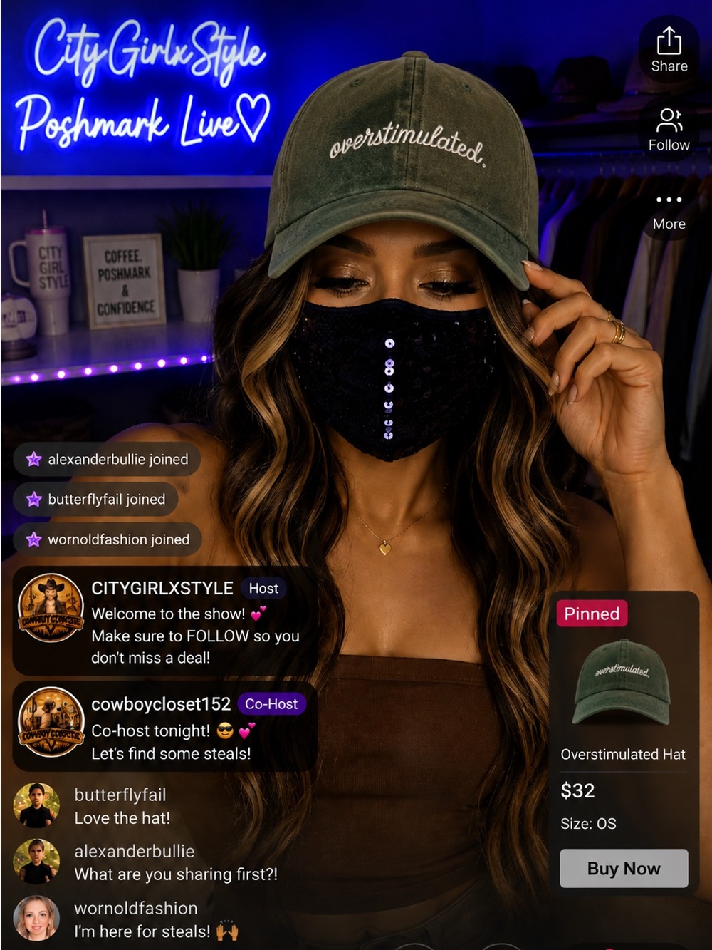 BACK 2 SCHOOL📝Overstimulated Green Baseball Cap - Picture 1 of 1